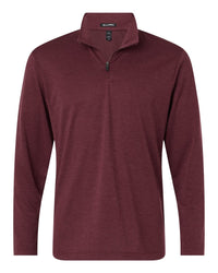 Men's Pro-Lock Performance Mélange Quarter-Zip Pullover - 4HM700