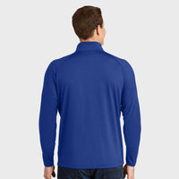 Sport-Tek Sport-Wick Stretch 1/2-Zip Pullover - ST850 (Trapshooting)-The Teehive