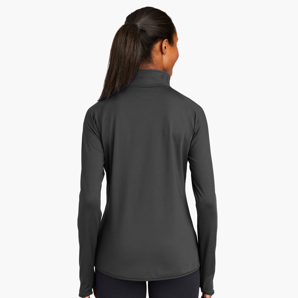 Sport-Tek - Ladies Sport-Wick Stretch 1/2-Zip Pullover - LST850-The Teehive