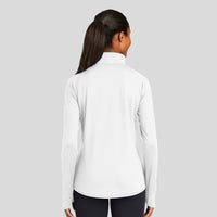 Sport-Tek - Ladies Sport-Wick Stretch 1/2-Zip Pullover - LST850-The Teehive