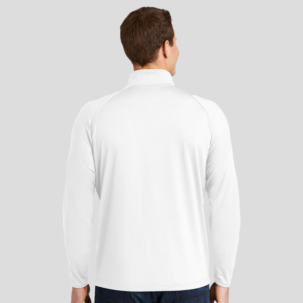 Sport-Tek Sport-Wick Stretch 1/2-Zip Pullover - ST850 (Trapshooting)-The Teehive