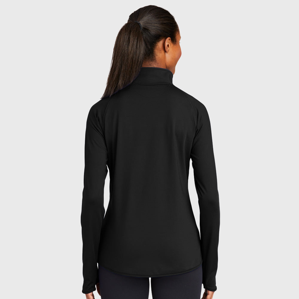 Sport-Tek - Ladies Sport-Wick Stretch 1/2-Zip Pullover - LST850-The Teehive