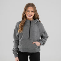 MoveU Half-Zip Hoodie Sweatshirt - MU2200-The Teehive