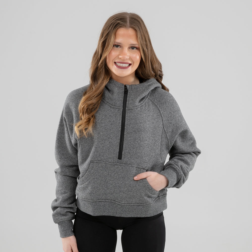 MoveU Half-Zip Hoodie Sweatshirt - MU2200-The Teehive
