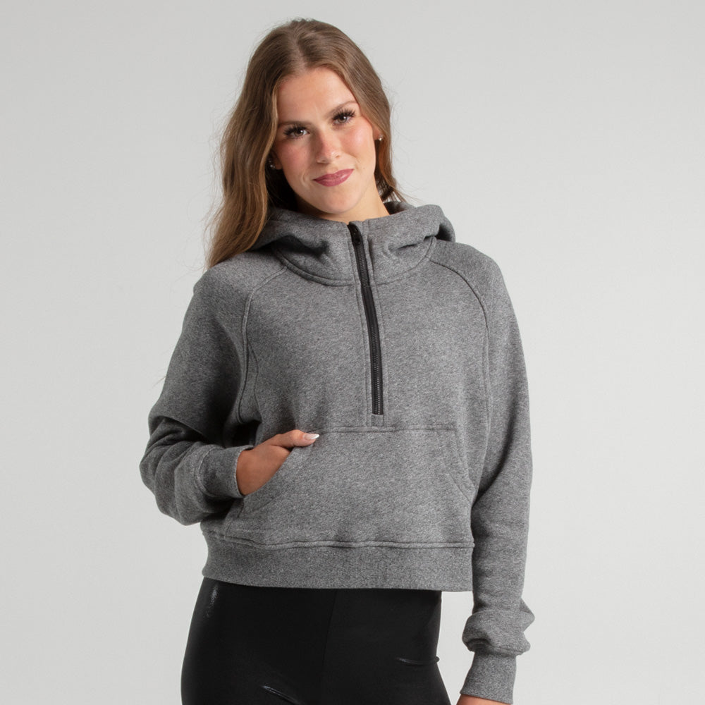 MoveU Half-Zip Hoodie Sweatshirt - MU2200-The Teehive