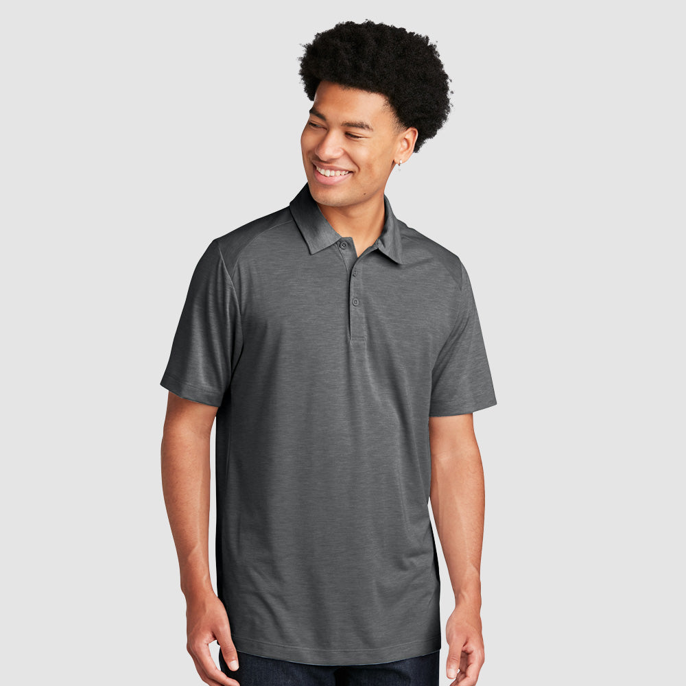 Sport-Tek ® PosiCharge ® Tri-Blend Wicking Polo - ST405-The Teehive