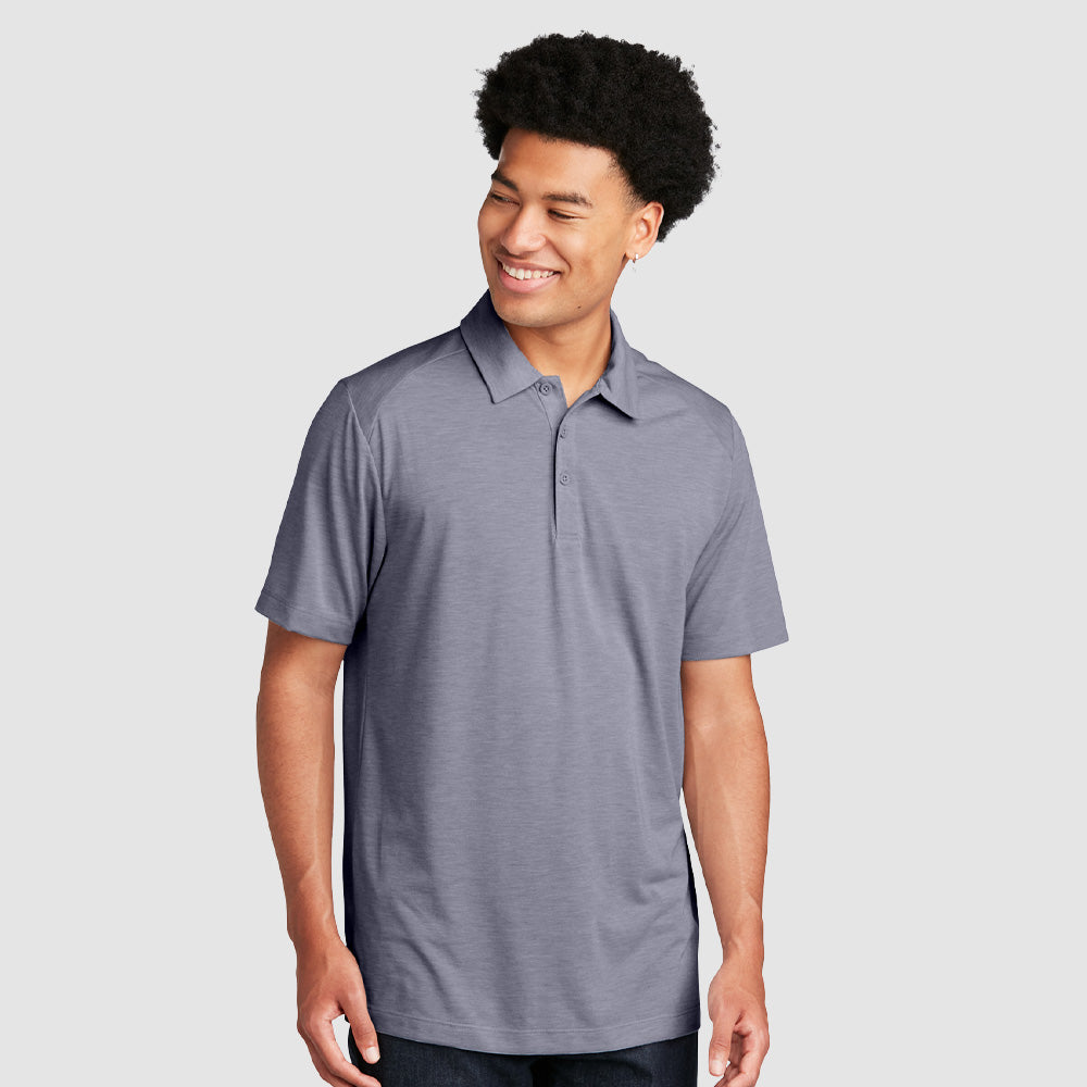 Sport-Tek ® PosiCharge ® Tri-Blend Wicking Polo - ST405-The Teehive