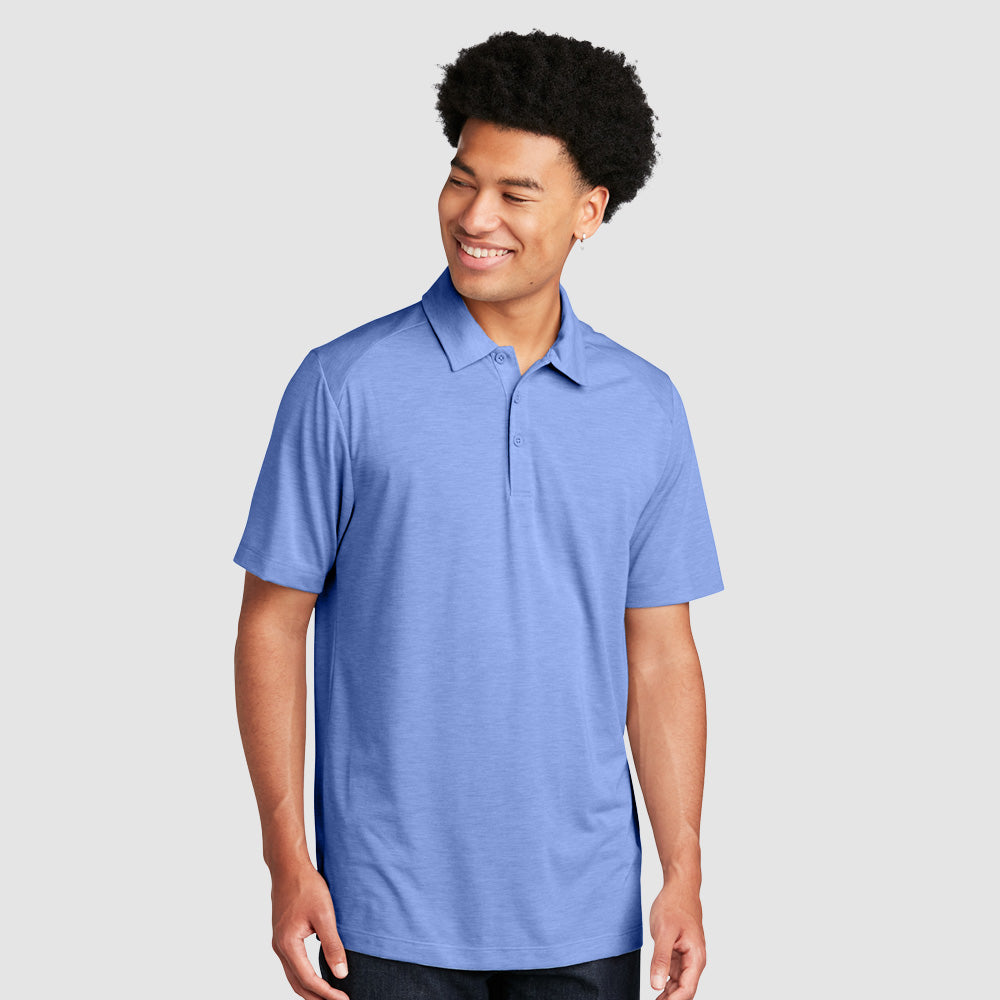 Sport-Tek ® PosiCharge ® Tri-Blend Wicking Polo - ST405-The Teehive