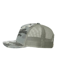 Richardson Five-Panel Printed Trucker Cap - 112PFP