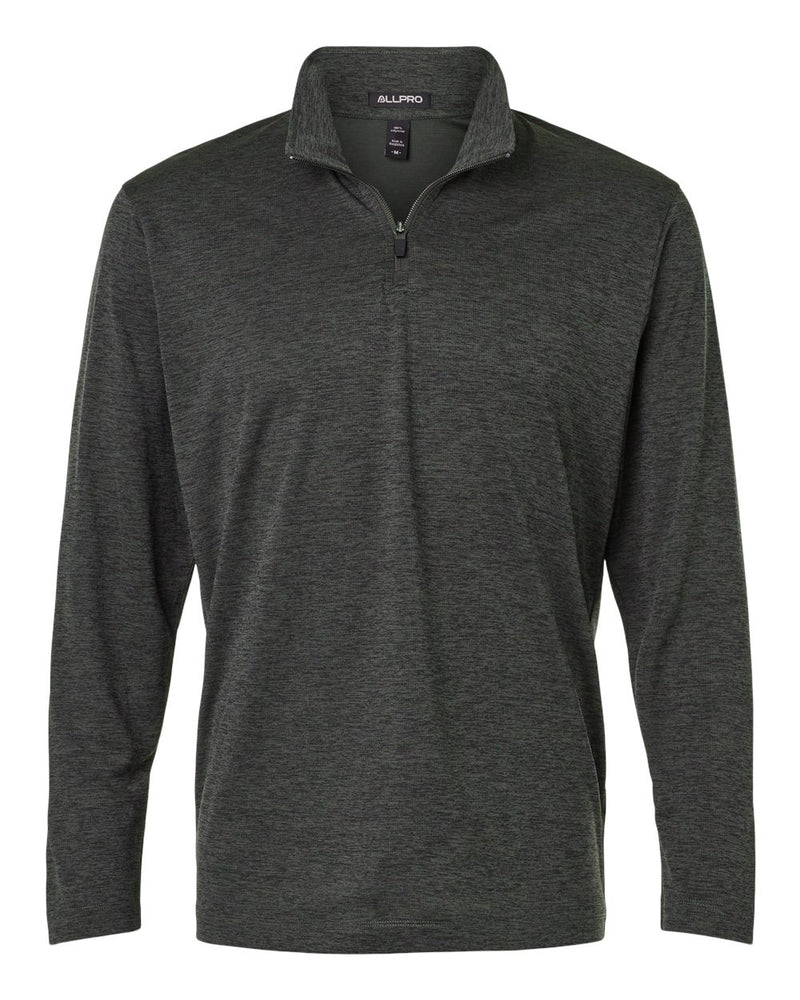 Men's Pro-Lock Performance Mélange Quarter-Zip Pullover - 4HM700