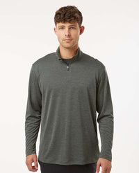 Men's Pro-Lock Performance Mélange Quarter-Zip Pullover - 4HM700