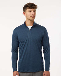 Men's Pro-Lock Performance Mélange Quarter-Zip Pullover - 4HM700