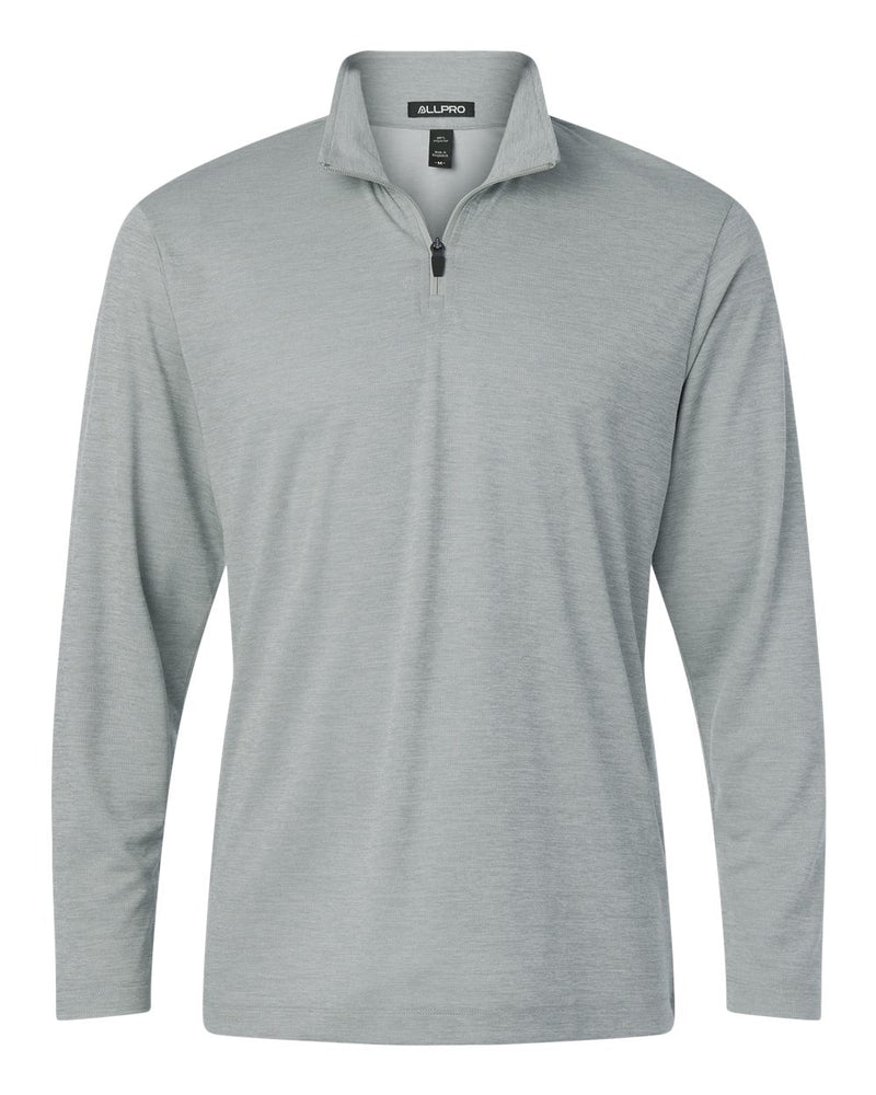 Men's Pro-Lock Performance Mélange Quarter-Zip Pullover - 4HM700