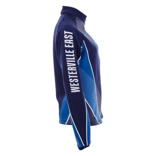 MOVE U Wave Custom Dance Team Jacket – back view