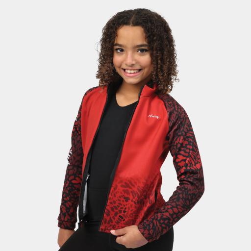 MOVE U - Fierce Lightweight Women's Warm Up Jacket – back view