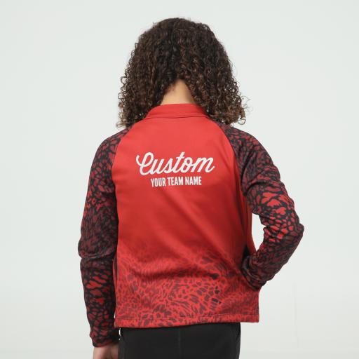 MOVE U - Fierce Lightweight Women's Warm Up Jacket – side view