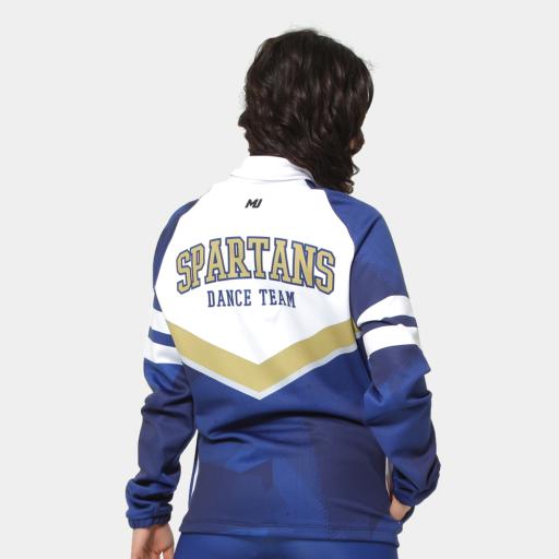 MOVE U Spartans Custom Dance Team Warm Up Jacket - VP929M – The