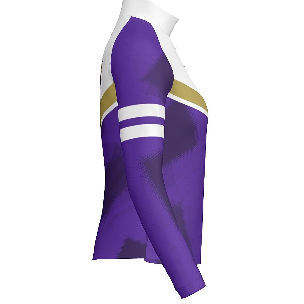 MOVE U Spartans Heavyweight Custom Dance Team Warm Up Jacket – alternate angle