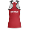 MOVE U Chevron Custom Racerback Fitted Tank - VP1884M