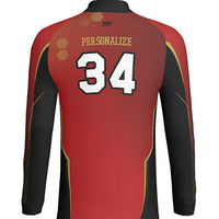 Mainframe J519 Standup Collared Long Sleeve Quarter Zip - Regular
