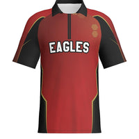 mainframe J514 Mens Short Sleeve Zipped Polo