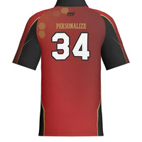 mainframe J514 Mens Short Sleeve Zipped Polo