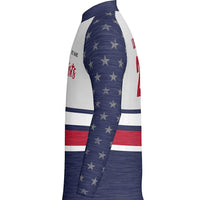 Patriot J519 Standup Collared Long Sleeve Quarter Zip - Regular