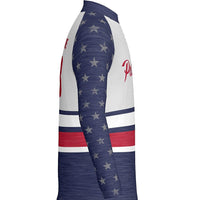 Patriot J519 Standup Collared Long Sleeve Quarter Zip - Regular