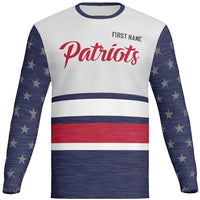 Patriot J537 Mens Long Sleeve Jersey