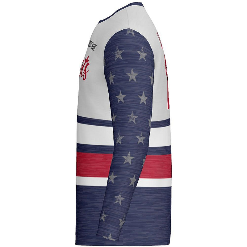 Patriot J537 Mens Long Sleeve Jersey