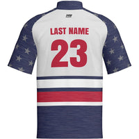 Patriot J517 Standup Collared Short Sleeve Quarter Zip - Regular