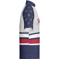 Patriot J517 Standup Collared Short Sleeve Quarter Zip - Regular