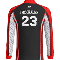 STEEL J519 Standup Collared Long Sleeve Quarter Zip - Regular