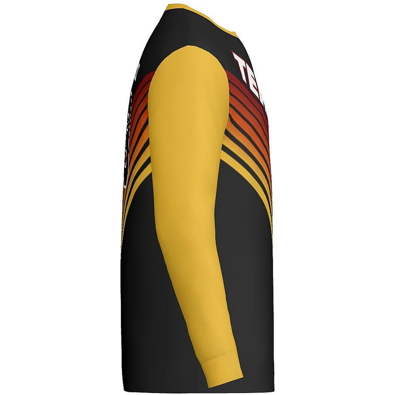 RETRO J537 Mens Long Sleeve Jersey