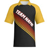 RETRO J514 Mens Short Sleeve Zipped Polo