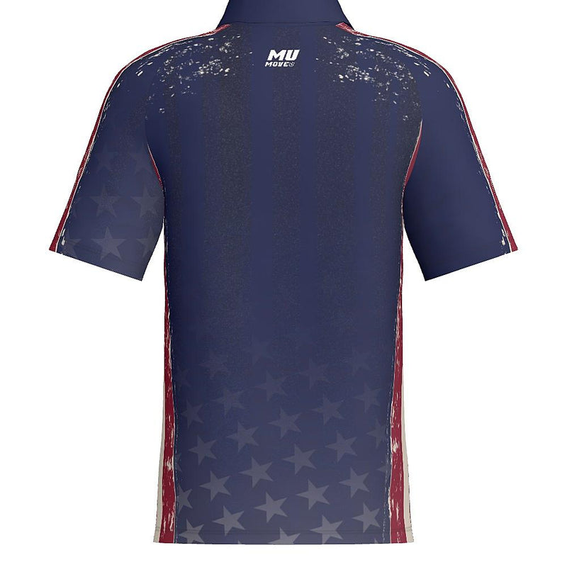 PATRIOTIC - MEN'S POLO SS  - PR044