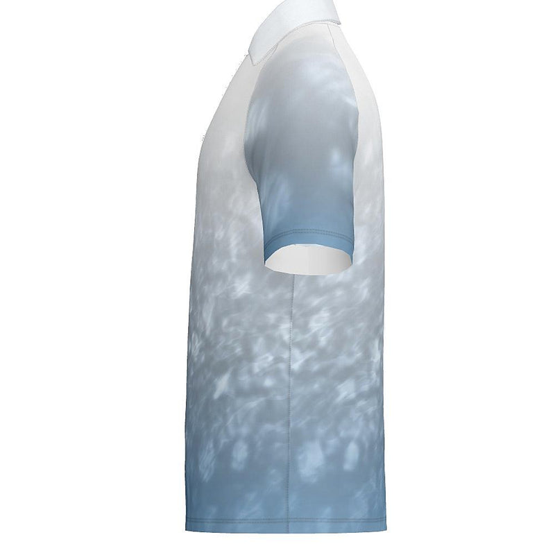 PEBBLE - Mens Short Sleeve Zipped Polo - PR044