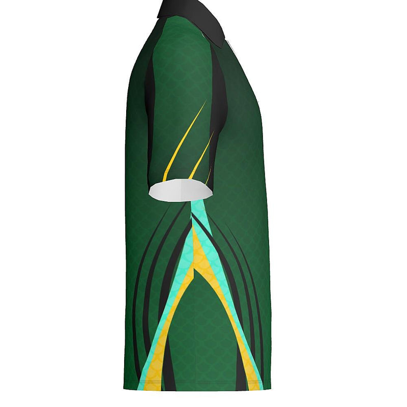 FISHBONE - Mens Short Sleeve Zipped Polo - PR044