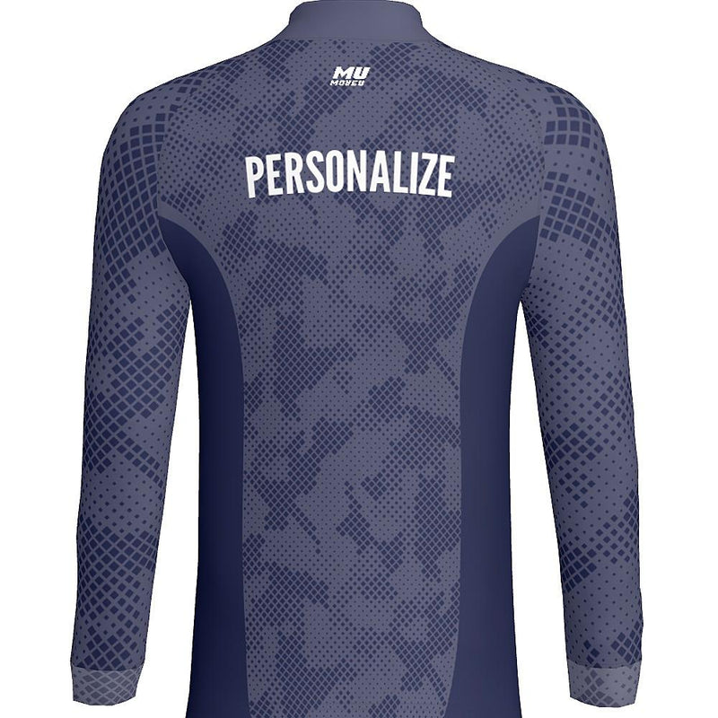 BLACKOUT - MEN'S 1/4 ZIP LS - PR108