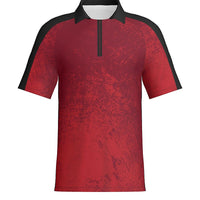 SCRAPER - Mens Short Sleeve Zipped Polo - PR110