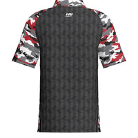 FINDER - Mens Short Sleeve Zipped Polo - PR110