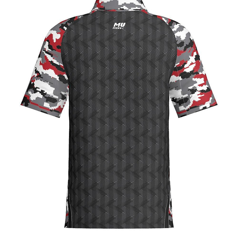 FINDER - Mens Short Sleeve Zipped Polo - PR110