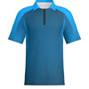 ANGLER - Mens Short Sleeve Zipped Polo - PR110