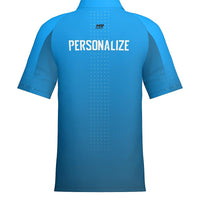 ANGLER - Mens Short Sleeve Zipped Polo - PR110