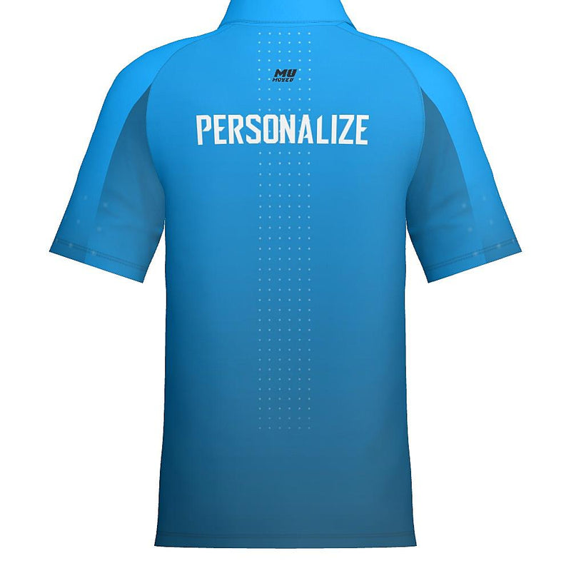 ANGLER - Mens Short Sleeve Zipped Polo - PR110