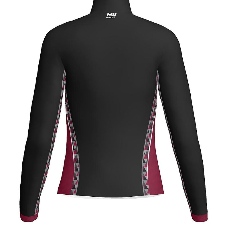 PATTERNED - WOMEN'S FULL ZIP COLLAR JACKET - PR174