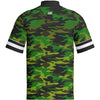 CAMO - J517 Standup Collared Short Sleeve Quarter Zip - Regular