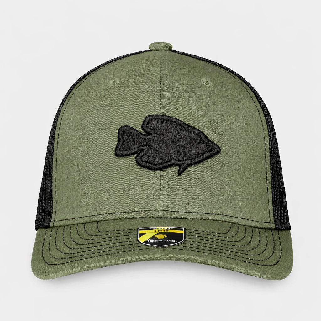 Teehive Snapback Trucker Cap - TH12 - Wavy Label Crappie