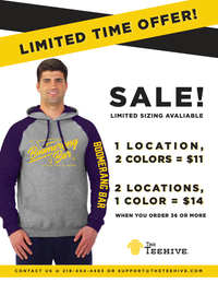 Jerzees - Nublend Colorblocked Raglan Hooded Sweatshirt - 96CR - SALE!