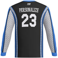 DIAMOND PLATE - Mens Long Sleeve Jersey - J537